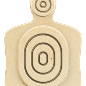 Birchwood Casey 3DTGTBTT Torso Target 31.25" H x 21.25" W x 1" D 3D Bullseye Tan 3 Per Pack