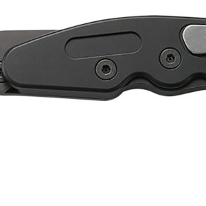 CRKT 4040V Provoke  2.41" Folding Hawkbill Veff Serrated Black TiCN D2 Steel Blade, Black Aluminum Handle, Includes Pocket Clip