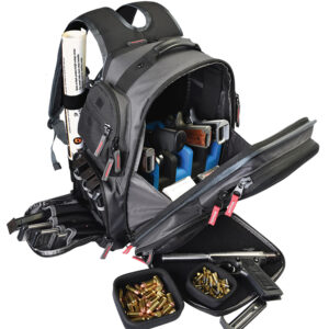 GPS Bags 1812BPG Executive  Gray Holds 5 Handguns