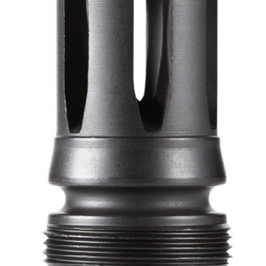 Dead Air DA122 Xeno Flash Hider Black Nitride 4140 Steel with 5/8"-24 tpi Threads, 2.16" OAL & .99" Diameter