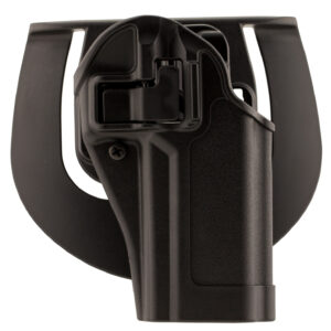 Blackhawk 410561BKR Serpa CQC OWB Size 61 Matte Black Polymer Belt Loop/Paddle Fits Sig P250/P320 Right Hand