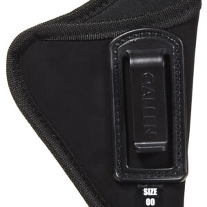 Allen 44600 Inside-The-Pant Conceal Carry Holster Size 00 IWB Black Ultrasuede Fabric, Fits Small/Medium DA Revolvers, Belt Mount Clip, Right Hand