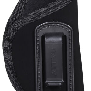Allen 44601 Inside-The-Pant Conceal Carry Holster Size 01 IWB Black Ultrasuede Fabric, Fits Medium Frame Autos, Belt Clip Mount, Right Hand