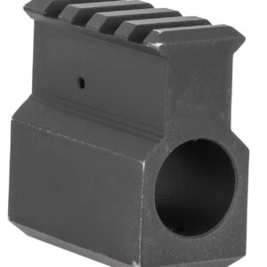 LBE Unlimited ARRGBUH Railed Gas Block Upper Receiver Height AR Platform Black Anodized Aluminum