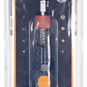 Lyman 7031300 Torque Wrench Black/Orange Steel Rubber Handle