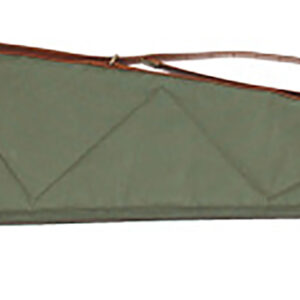 Boyt Harness OGC4P4809 Signature Rifle Case 48" Waxed OD Green Canvas w/ Accessory Pocket & Harness Leather for Scoped Rifle