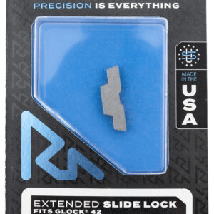 Rival Arms RARA80G004D Slide Lock Extended Polished Stainless for Glock 42