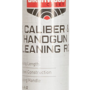 Birchwood Casey 41409 Cleaning Rod Steel 22 Cal Handgun Firearm 12" Long Includes Reusable Storage Tube