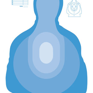 Birchwood Casey 37024 EZE-Scorer  Silhouette Paper Target 23" x 35" 100 Per Pkg