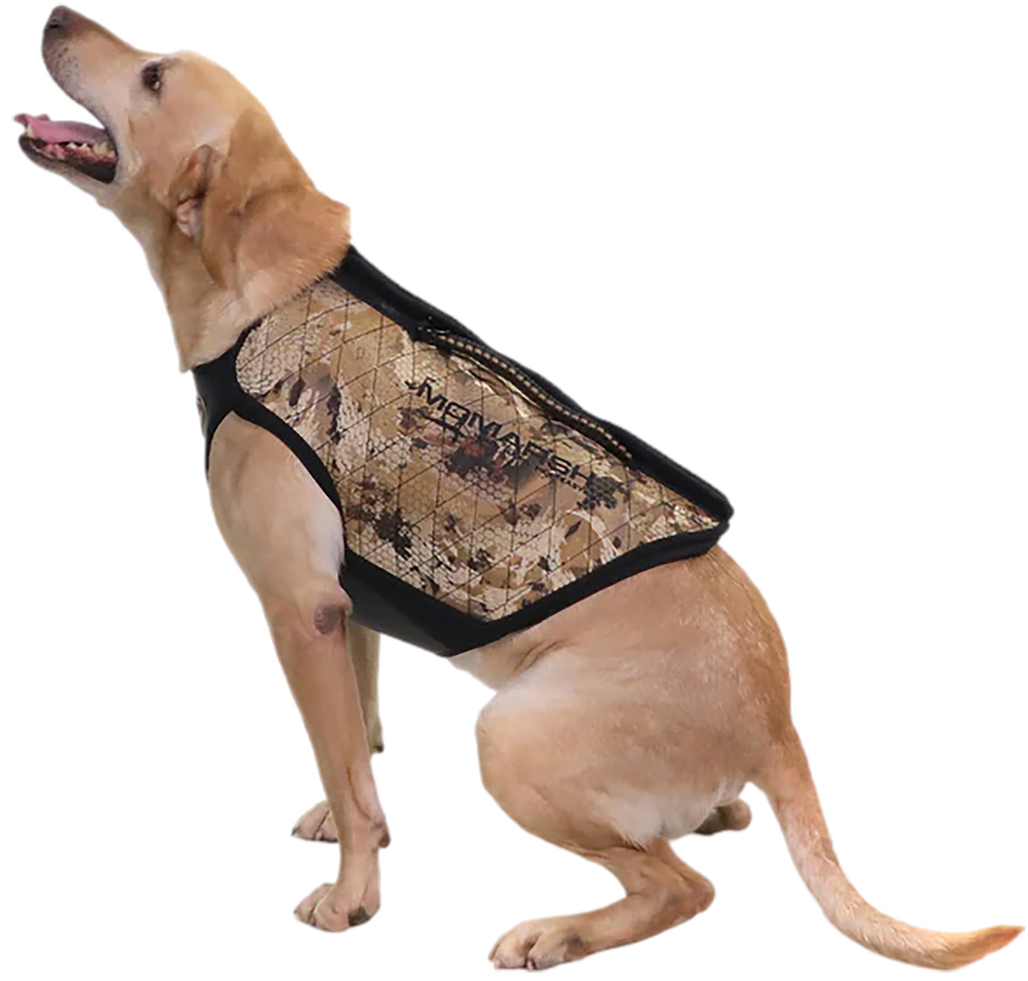 MOmarsh 34128 Versa-Vest Adjustable Dog Vest Gore Optifade Waterfowl Marsh Neoprene