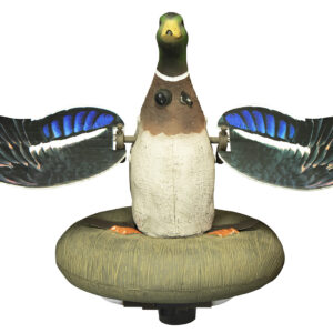 Higdon Outdoors 53077 XS Splashing Flasher  Mallard Drake Species Multi Color Features Built-In Timer