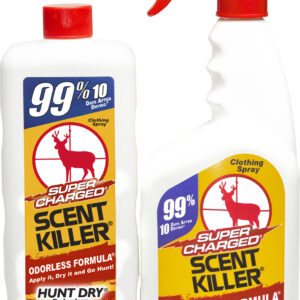 Wildlife Research 559 Super Charged Scent Killer Combo Odor Eliminator, Odorless Scent 24 oz Trigger Spray