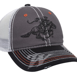 Outdoor Cap WIN35B Winchester Cap Cotton Twill Black/Charcoal/White Unstructured OSFA
