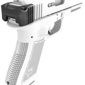 Recover Tactical GCH4201 Upper Charging Handle  Compatible w/Glock 42, Black Polymer, Ambidextrous