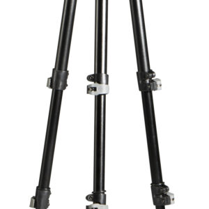 Bog-Pod 1100482 Folding Tripod Adrenaline made of Black Finish Aluminum with Foam Grip, Rubber Feet, 360 Degree Pan, 25 Degree Cant & 16-72" Vertical Adjustment
