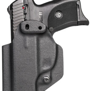 Mission First Tactical HRULC9AIWBABL Appendix Holster IWB/OWB Black Polymer Belt Clip Fits Ruger EC9/EC9s/LC9/LC9s Ambidextrous