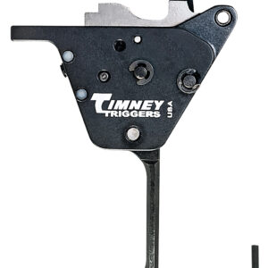 Timney Triggers CZ457ST Replacement Trigger  Straight Trigger with .10-2 lbs Draw Weight & Black Oxide Finish for CZ 457