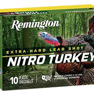 Remington Ammunition 26688 Nitro Turkey 12Gauge 2.75" 1 1/2oz 5Shot 10 Per Box/10 Case