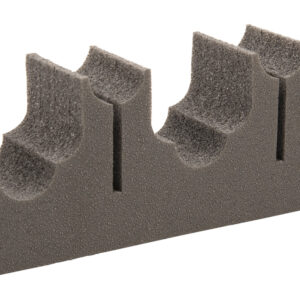 Allen 5658 Firearm & Fishing Rod Magnetic Holder Black Metal/Foam Holds 3 Rifle/Shotgun