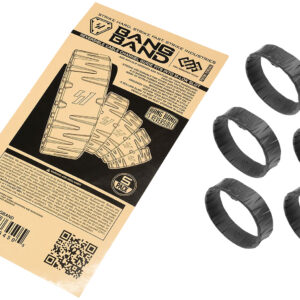 Strike Industries BANGBAND Bang Band Made of Black Rubber 5 Pack