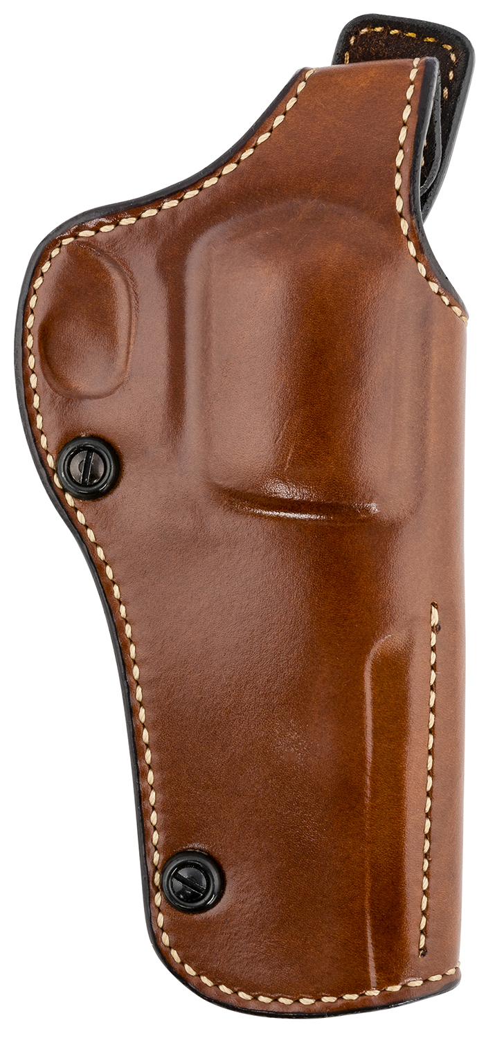 Galco PHX334 Phoenix OWB Tan Leather Belt Slide Fits Ruger GP100 Fits S&W L Frame Right Hand