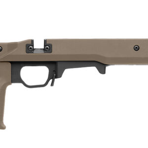 Magpul MAG1199FDE Pro 700 Lite SA Flat Dark Earth Adjustable Synthetic Stock with Aluminum Chassis & Interchangeable Grips for Remington 700 Short Action Ambidextrous