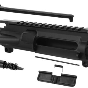TacFire UP01C2 Stripped Upper Receiver 5.56x45mm NATO Black Anodized for AR-15