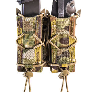 High Speed Gear 11PT02MC TACO Mag Pouch Double MultiCam Nylon MOLLE Compatible w/ Pistol