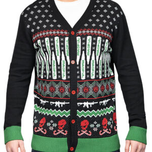 Magpul MAG1198-969-S Krampus Christmas Sweater Multi Color Long Sleeve Small