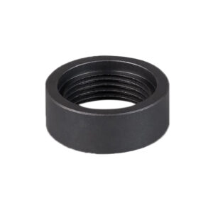 SilencerCo AC114 Delta Thread Spacer 22 LR Steel Black Oxide 1/2"-28 tpi