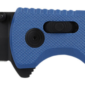 S.O.G SOG12610657 Pentagon XR LTE 3.60" Folding Spear Point TiNi Cryo CTS XHP Blade/Blue G10 Handle Includes Belt Clip