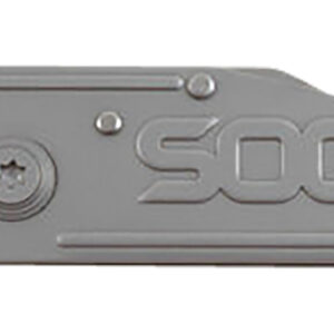 S.O.G SOG-KT1001-C KeyTron  1.80" Folding Plain Clip Point Grey 5Cr13MoV SS Blade/ Grey Stainless Steel Handle