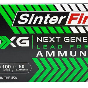 SinterFire Inc SF9100NXG Next Generation (NXG)  9mmLuger 100gr Lead Free Ball 50 Per Box/20 Case