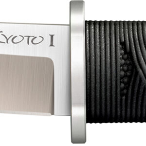 Cold Steel CS-17DA Kyoto I 3.25" Fixed Plain Tanto 8Cr13MoV SS Blade/Black Contoured Kray-Ex Handle