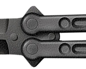 Cold Steel CS-92EAA FGX Balisong 5" Folding Part Serrated Black Griv-Ex Blade & Handle