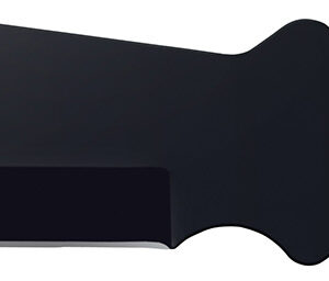 Cold Steel CS80TJDZ Jack Dagger Thrower 7.50" Fixed Plain Clip Point Black 1050 High Carbon