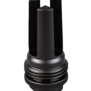 SilencerCo AC141 ASR Flash Hider Black Steel with 1/2"-28 tpi Threads for 5.56x45mm NATO
