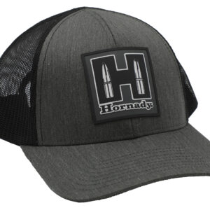 Hornady 99217 Hornady Cap Mesh Cap Gray Black Structured