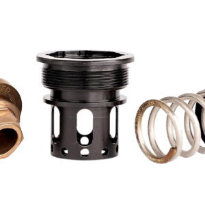 Rugged Suppressors CAGE002 Universal Cage  Black for Alaskan 360 Suppressor