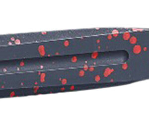 CRKT K930RKP Onion Throwing Knives 6.25" Fixed Spear Point Plain Non-Sharp Black/Red Spatter 1050 High Carbon Includes Sheath 3 Blades