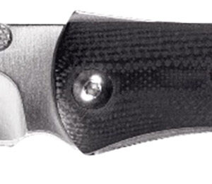 CRKT M4-02M M4-02M  3.25" Plain Satin 8Cr13MoV SS Blade Black/White Resin Infused Fiber w/G10 Bolster Handle Includes Pocket Clip