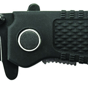 Smith & Wesson Knives CKTACBSCP Special Tactical  3.50" Folding Part Serrated Stainless Steel Blade 4.60" Black