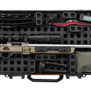 Magpul MAG1302-BLK DAKA Grid Organizer Black Polypropylene for Pelican 800 Vault Double Rifle Case