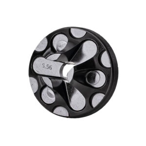 Rugged Suppressors FC007 Flash Hider Front Cap 5.56mm, Black Steel