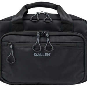 Allen 3639 Double Pistol Bag Black Nylon Holds 2 Handguns