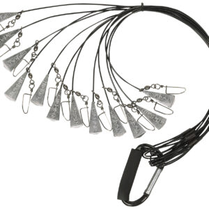 Higdon Outdoors 30328 Battleship Rig  Black 48" Long 12 Pack