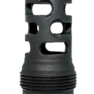 Yankee Hill 4405MB28 sRx Q.D. Muzzle Brake Long Black Phosphate Steel with 1/2"-28 tpi, 9mm, 2.30" OAL & 9.375" Diameter for sRx Adapters