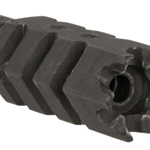 ATI Outdoors A5102251 Shark Muzzle Brake Black Oxide Steel with 1/2"-28 tpi Threads for .223 Cal/5.56 AR-15