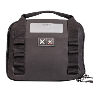 Vertx VTX5709 VTAC Single Pistol Case Black Holds 2 Handguns 420D Nylon Ripstop