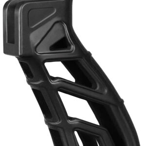 ADAPTIVE TACTICAL AT01900 Lightweight Tactical Grip (LTG)  Skeletonized Black Polymer, 25 Degree Grip Angle, Fits AR Platform